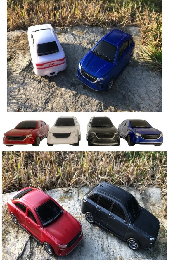 Togg Çek Bırak Oyuncak Araba - 4lü Set - 1