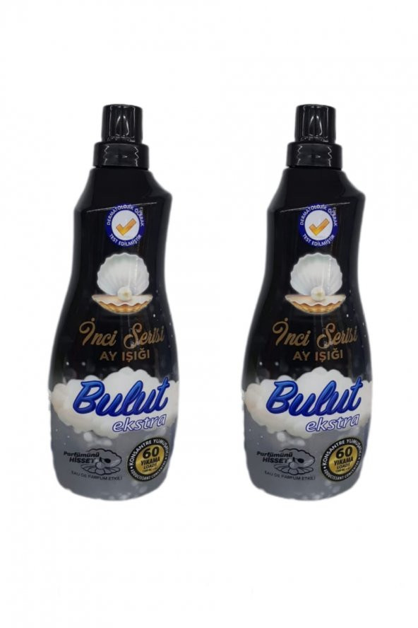 BULUT EKSTRA  ÇAMAŞIR YUMUŞATICISI İNCİ SERİSİ AY IŞIĞI 1500 ML 2 Lİ PAKET