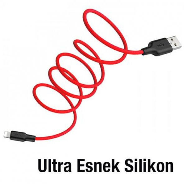 Coofbe Hc Seri 1Mt 20W USB to Lightning Şarj Kablosu Veri Kablosu Hızlı Şarj ve Data Kablosu Kopmaz - 5