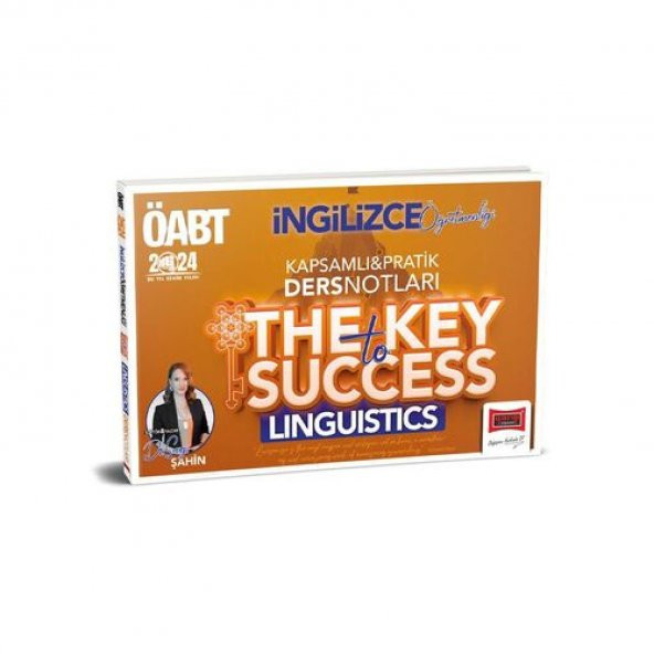 Yargı Yayınları 2024 ÖABT İngilizce Öğretmenliği The Key To Success Linguistics Kapsamlı Pratik Ders Notları