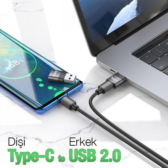 Polham HC Series Usb 2.0 To Type C Dönüştürücü Typce Girişi Usb Dönüştürücü Hızlı Veri Transferi - 2