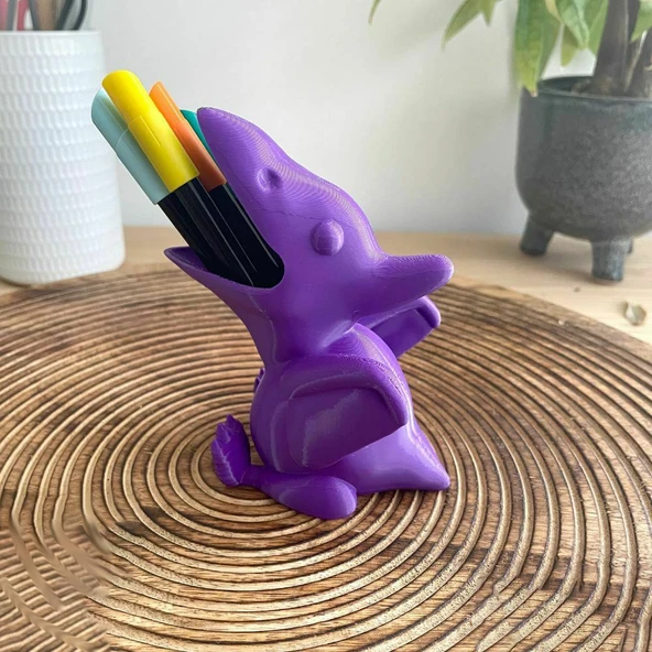 Tatlı Pterodaktil Dİnazor Kalemlik Kalem Tutucu ürün görseli 1