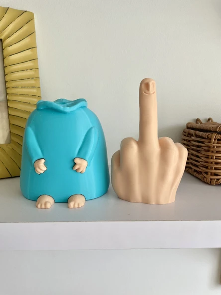 Mr. Nice Guy Gizlenmiş Orta Parmak Figürü ürün görseli 1