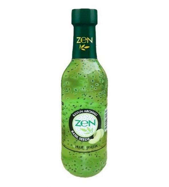 Zen 330 ml Basil Seeds Kavun Aromalı Fesleğen Tohumlu İçecek