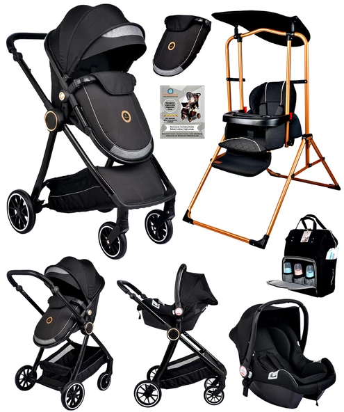 Baby Home 990 Travel Sistem Bebek Arabasi 850 Çocuk Salıncağı Salincak - 3