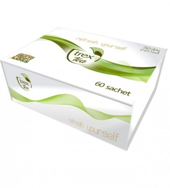 Trex Tea Karışık Bitkisel Çay Detoks Detox Çayı 60 Adet
