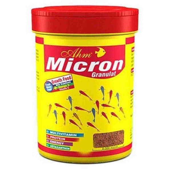 Ahm Micron Granul Food 100 ml Yavru Yemi