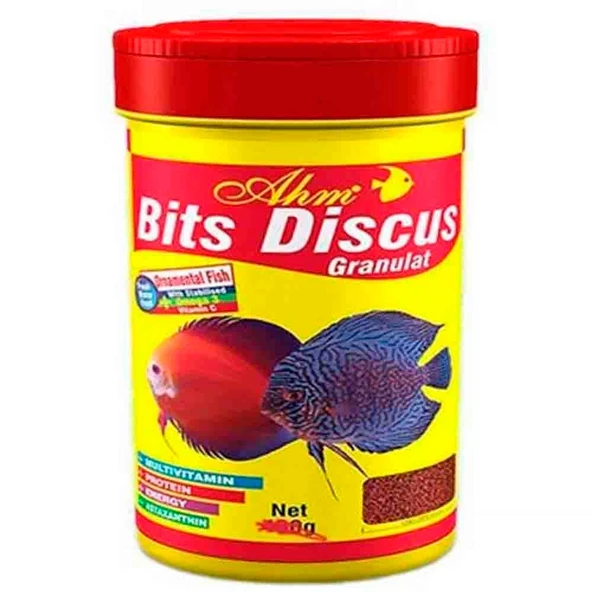 AHM Discus Bits Granulat 100 ml Balık Yemi