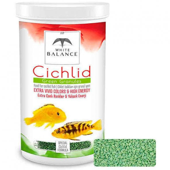 ​White Balance Cichlid Green Granules 250 ml