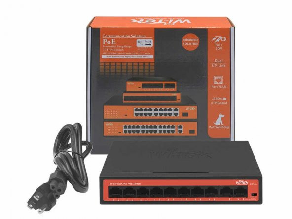 WI-PS210H 8FE+2FE Economic PoE Switch - 2