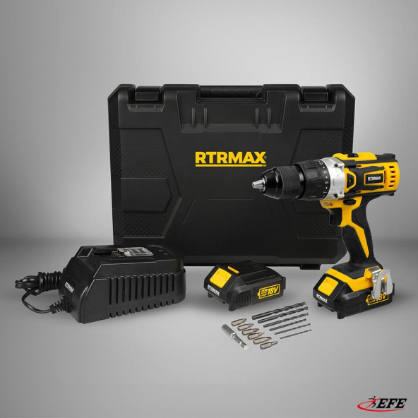 Rtrmax Rtx1815b Şarjlı Matkap 18V X-Lion - 3