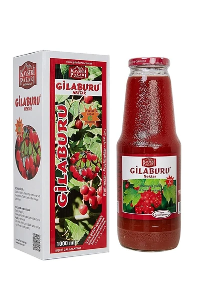 Kayseri Pazarı 1 lt Şeker İlavesiz Gilaburu Suyu X 12 Adet - 2