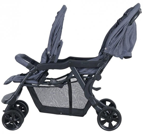Sunny Baby 9032 Arwen Arka Arkaya İkiz Bebek Arabası - 4