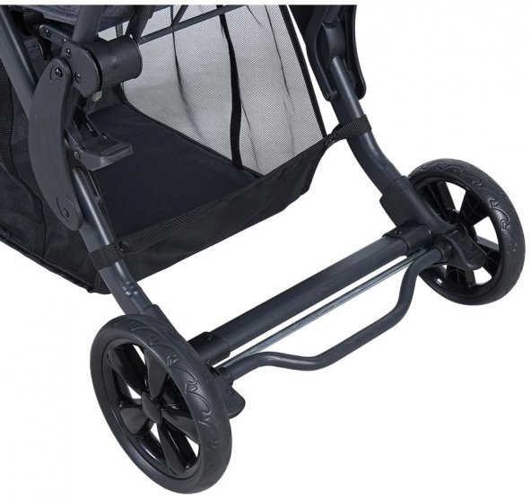 Sunny Baby 9032 Arwen Arka Arkaya İkiz Bebek Arabası - 6