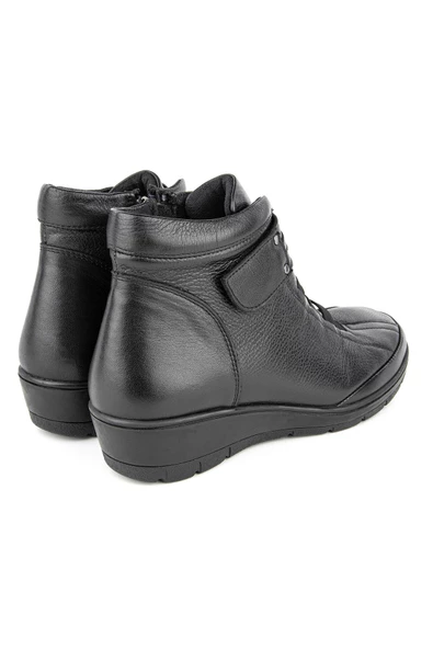 Muya Theon 6 Nokta Anatomik Taban Topuk Dikeni Hakiki Deri Kadın Bot - 7