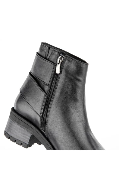 Muya Ostuni 6 Nokta Anatomik Taban Topuk Dikeni Hakiki Deri Kadın Bot - 3