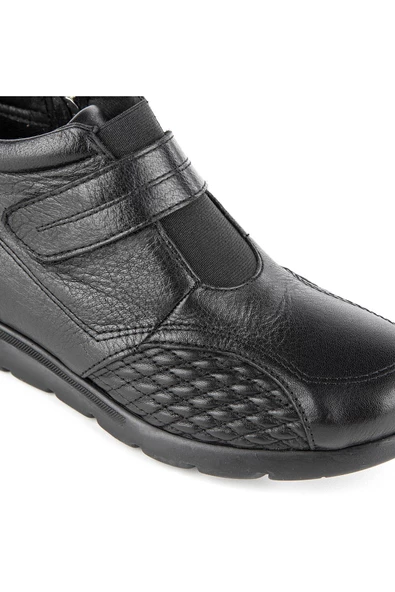 Muya Cnidus 6 Nokta Anatomik Taban Topuk Dikeni Halluks Valgus Kemik Çıkıntısına Uygun Hakiki Deri Kadın Bot - 5