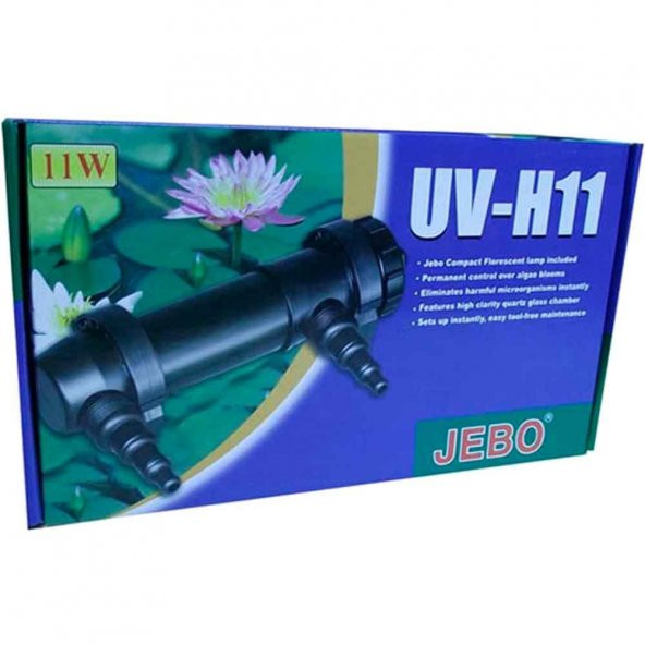 JEBO UV-H11 Akvaryum Ultraviyole Filitre 11 Watt