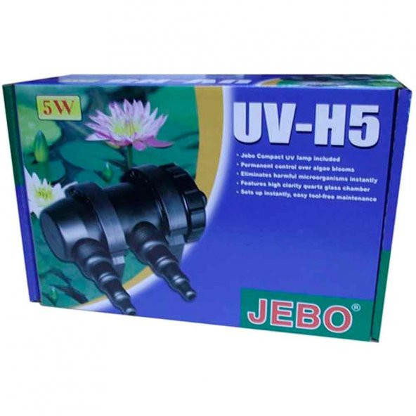 JEBO UV-H5 Akvaryum Ultraviyole Filitre 5 Watt