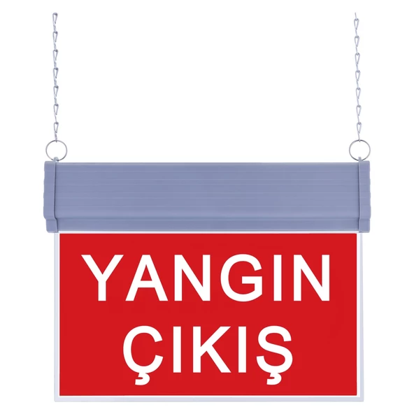 SG056 Çift Yönlü Acil Yönlendirme Armatürü (Zincirli) Yangın Çıkış