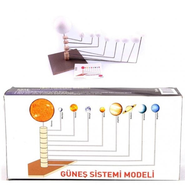 Gezegen Sistemi Gezegen Maketi Deney Seti Güneş Sistemi - 4