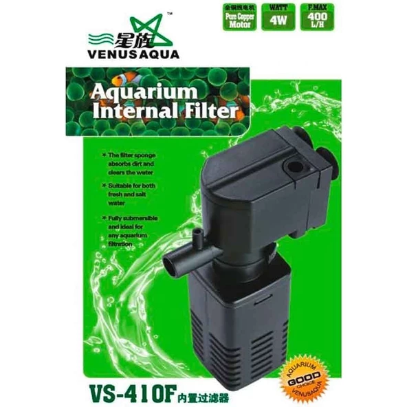 Venus Aqua Akvaryum İç Filtre VS 410F 400 L/S 4W