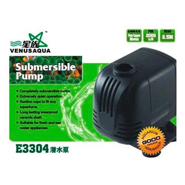 Venus Aqua Akvaryum Kafa Motoru E3304 2000 L/S 45W