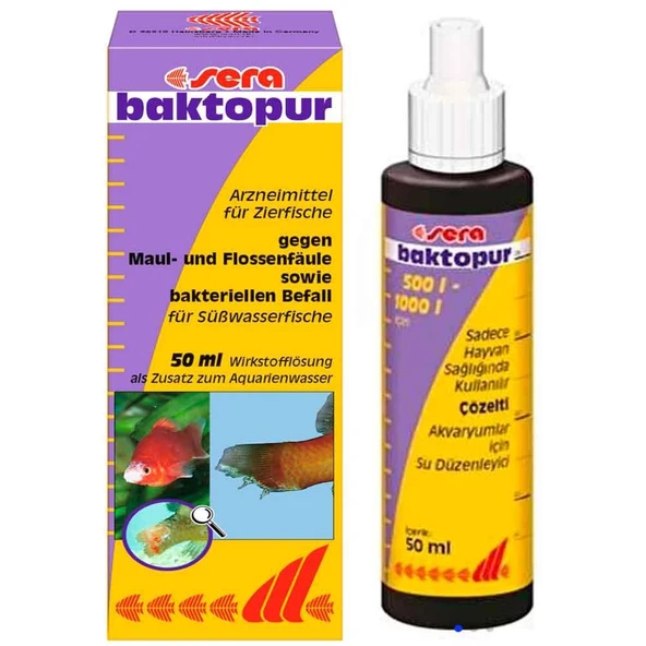 Sera Baktopur Su Düzenleyici 50 ml