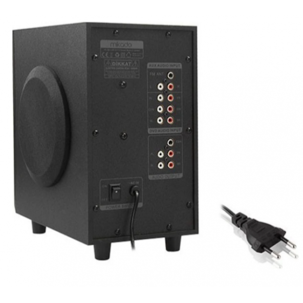 Mikado MD-505 Usb SD Kart FM Bluetooth 5.1 Ses Sistemleri - 2