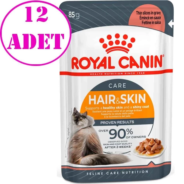 Royal Canin İntense Beauty Kedi Konserve 85 Gr 12 Adet