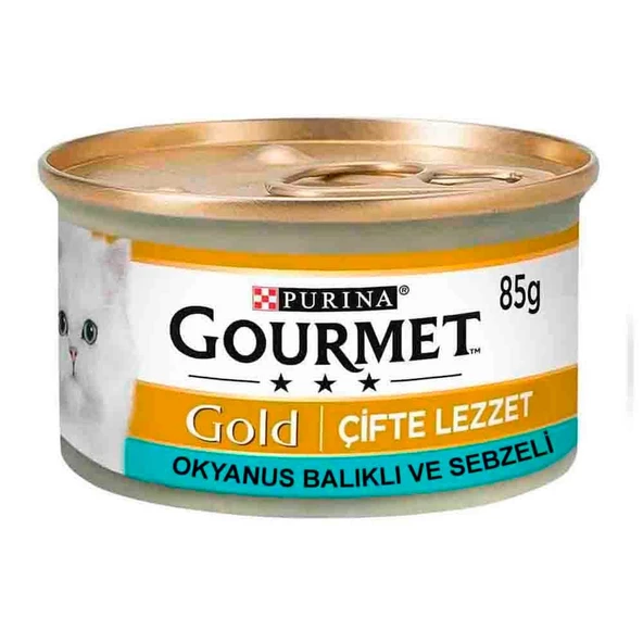 Proplan Gourmet Ispanak Soslu Okyanus Balıklı 85 gr