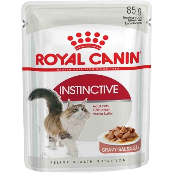 Royal Canin İnstinctive Gravy Kedi yaş Mama 85 Gr