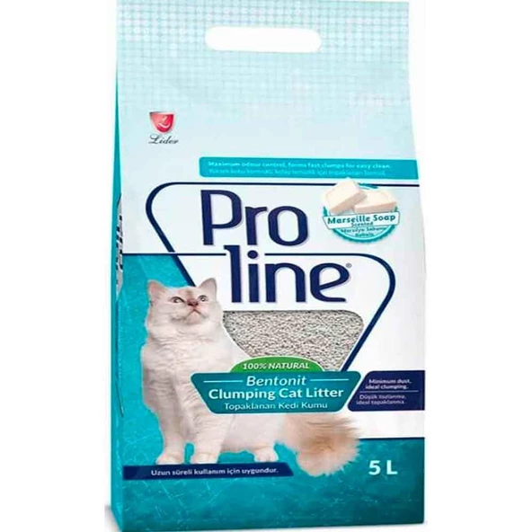 Pro Line Sabun Kokulu Kedi Kumu 5 LT ürün görseli