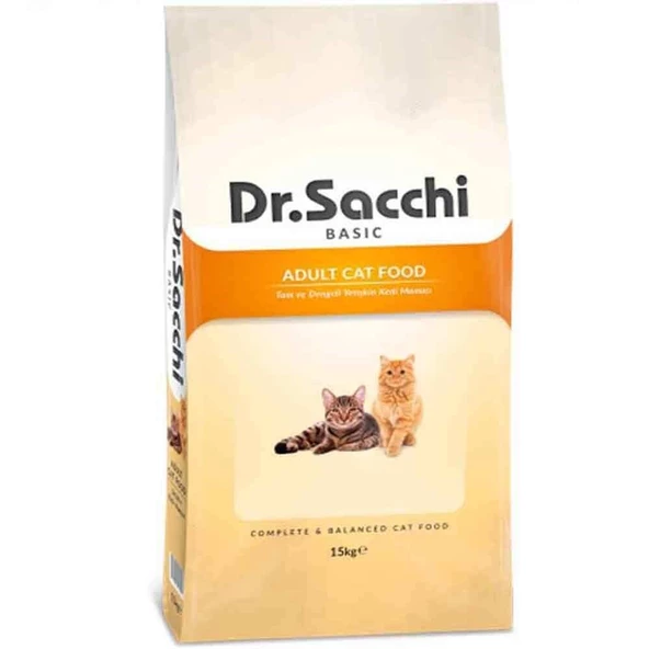 Dr.Sacchi Tavuklu Kedi Maması 15 Kg