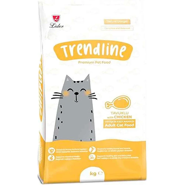 Trendline Tavuklu Kedi Maması 15 kg