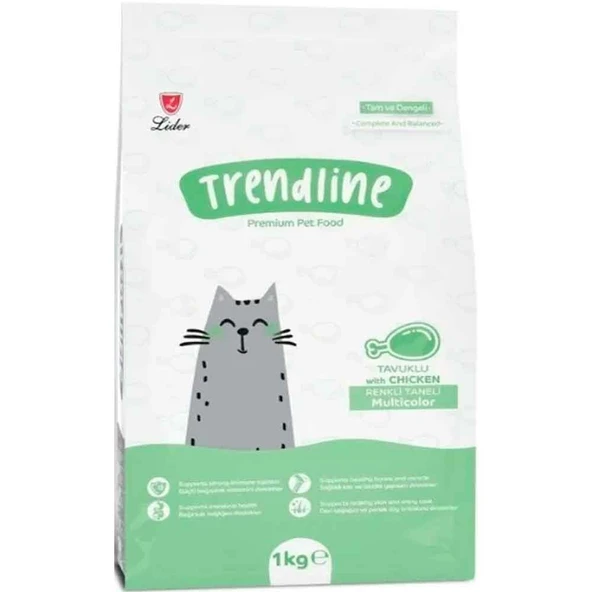 Trendline Gourmet Tavuklu Kedi Maması 1 Kg