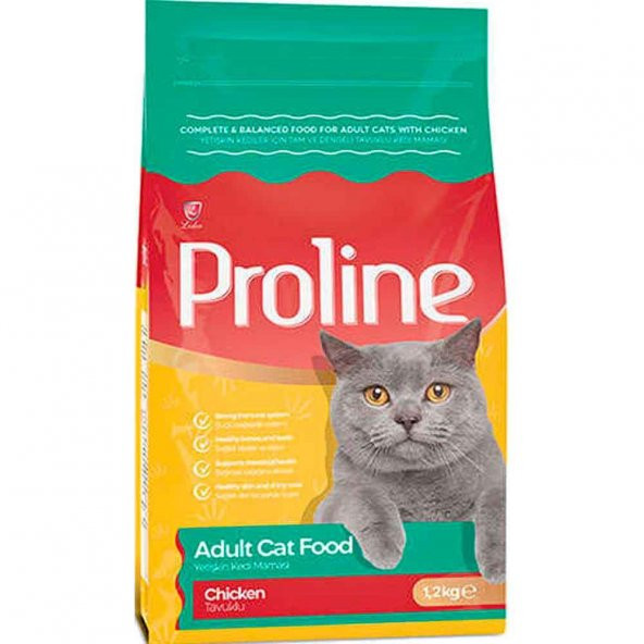 Pro Line Kedi Maması Tavuklu 1,2 kg