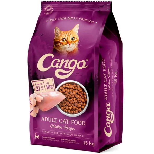 Cango Kedi Maması Tavuklu 15 KG