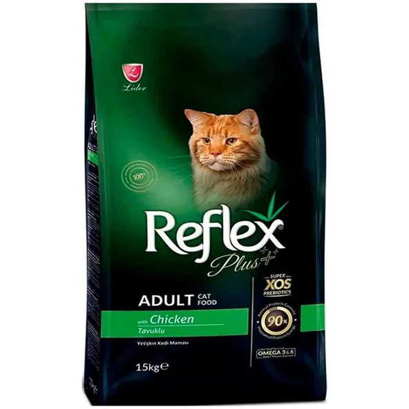 Reflex Plus Tavuklu Yetişkin Kedi Maması 15 Kg