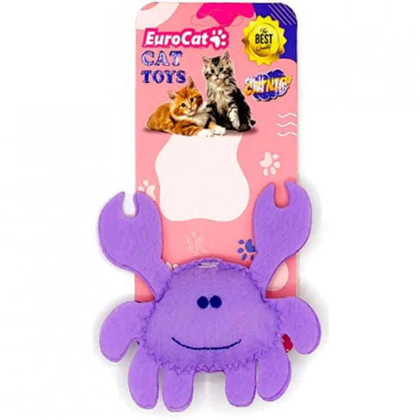 EuroCat Toys Yengeç Şeklinde Kedi Oyuncağı