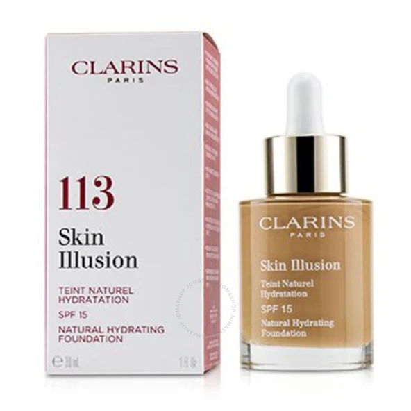 Clarins Skin Illusion Foundation Spf15 113 Chestnut ürün görseli