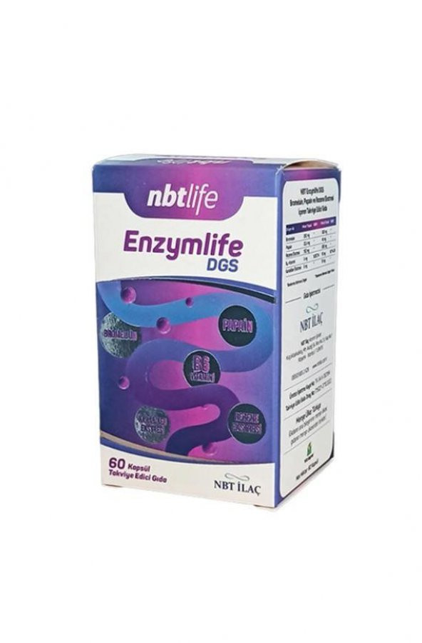 Nbtlife Enzymlife Dgs 60 Kapsül