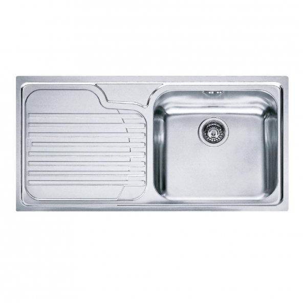 Franke Galassia GAX 611-100 Inox Sol Damlalıklı Eviye