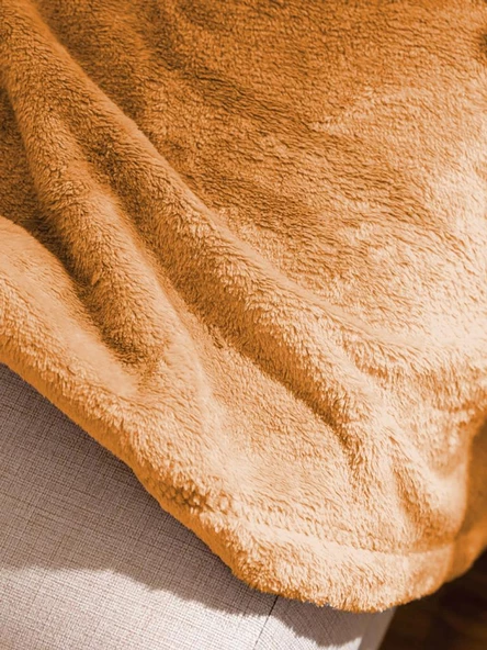 Wellsoft Çift Kişilik Tv Battaniye Yatak Örtüsü 220x230 - 2