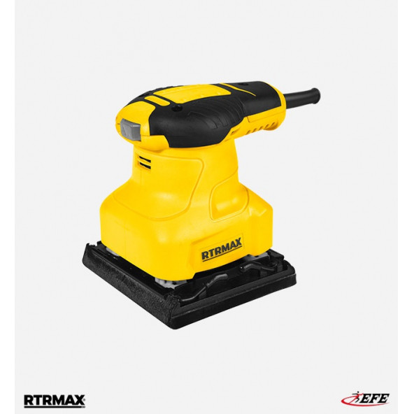 RTRMAX RTM3740 Avuç İçi Titreşimli Zımpara Makinası 230W 100X110 MM