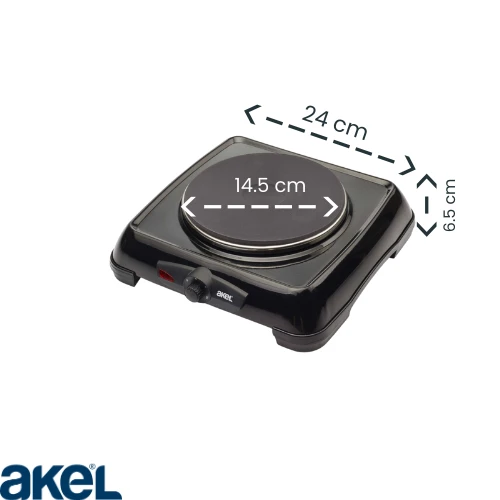 AKEL AP511-SİYAH TASHO TEKLİ MİNİ PLATE - 2