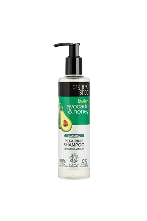 Organic Shop Avokado & Bal Şampuan 280ml