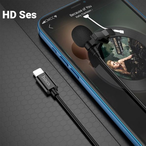 Coofbe Hc Seri 2MT Profesyonel İphone Yaka Mikrofonu Gürültü Önleyici İphone 12 13 14 Pro Mikrofonu - 2