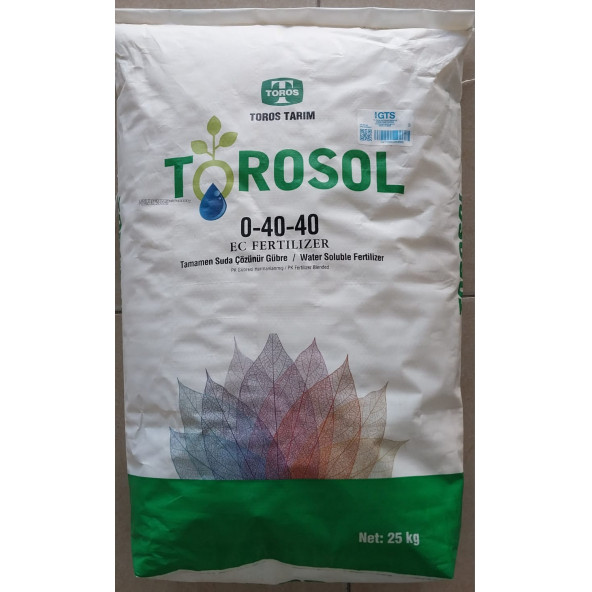 TOROS GÜBRE TOROSOL 0.40.40 NPK - 1
