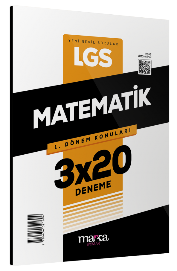 Marka LGS 1.Dönem Konuları Matematik 3 Deneme Marka Yayınları - 2